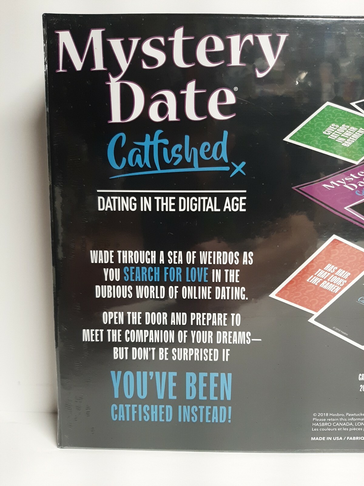 Hasbro Mystery Date Catfished-Dating In The Digital Age, Board Game for Adults