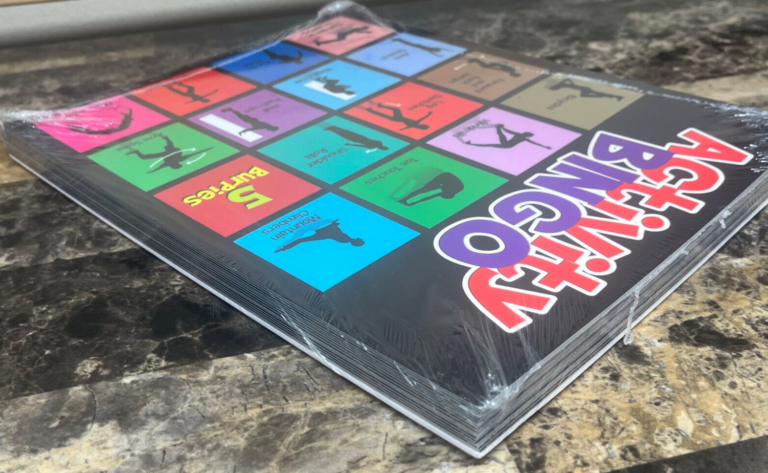 Physical Activity Bingo Game For All Ages Mobility Training Game 30/Ct VisualZ