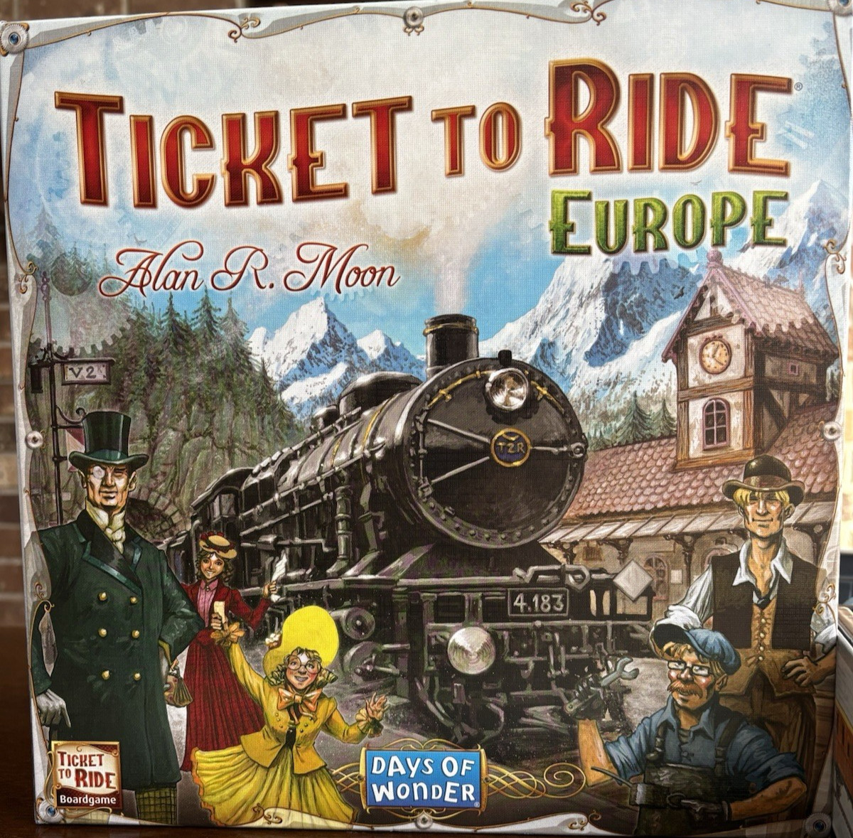 Days of Wonder Ticket to Ride Europe Board Game NEW! Open Box Sealed Cards