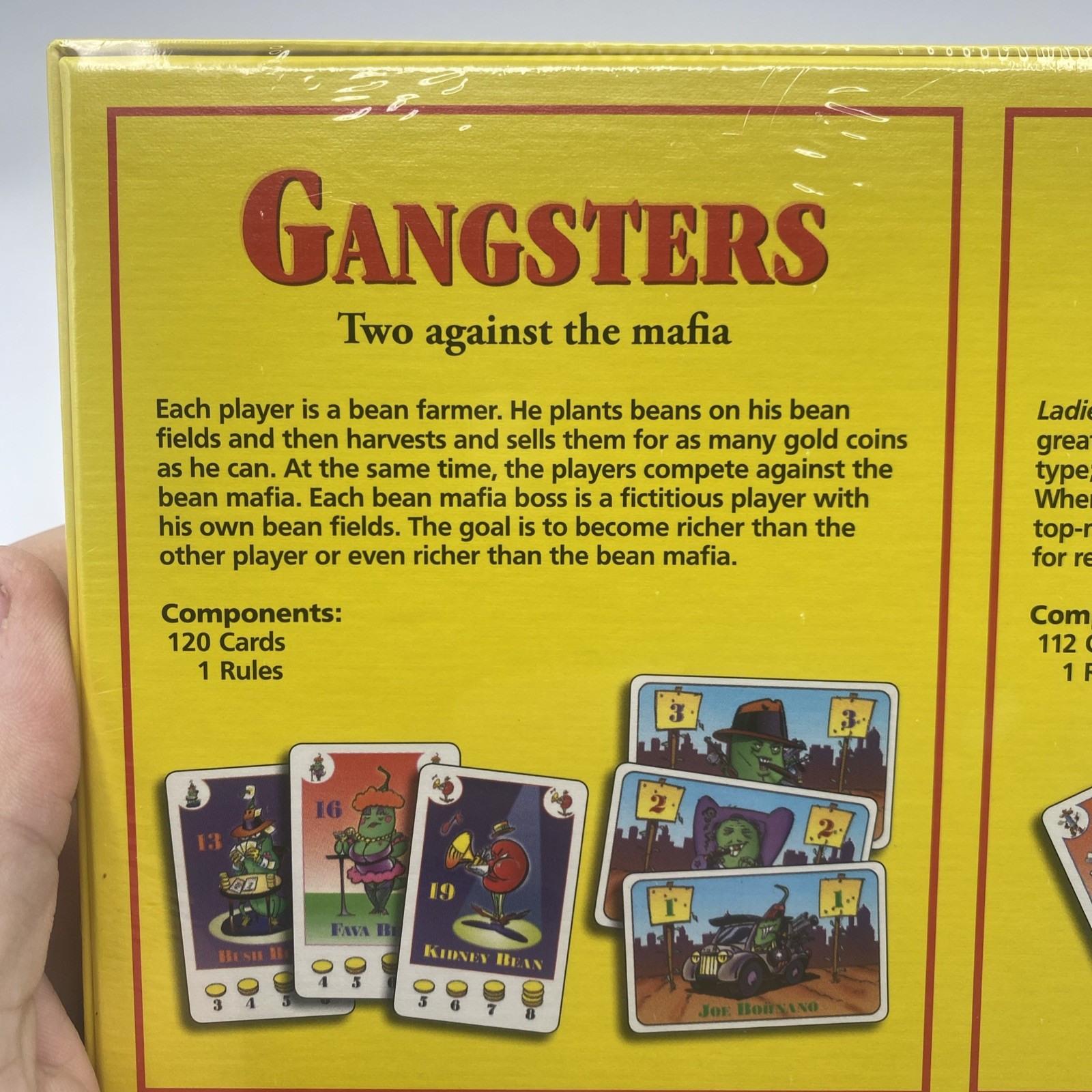 Bohnanza Ladies & Gangsters Card Game Uwe Rosenberg 2014 New Sealed