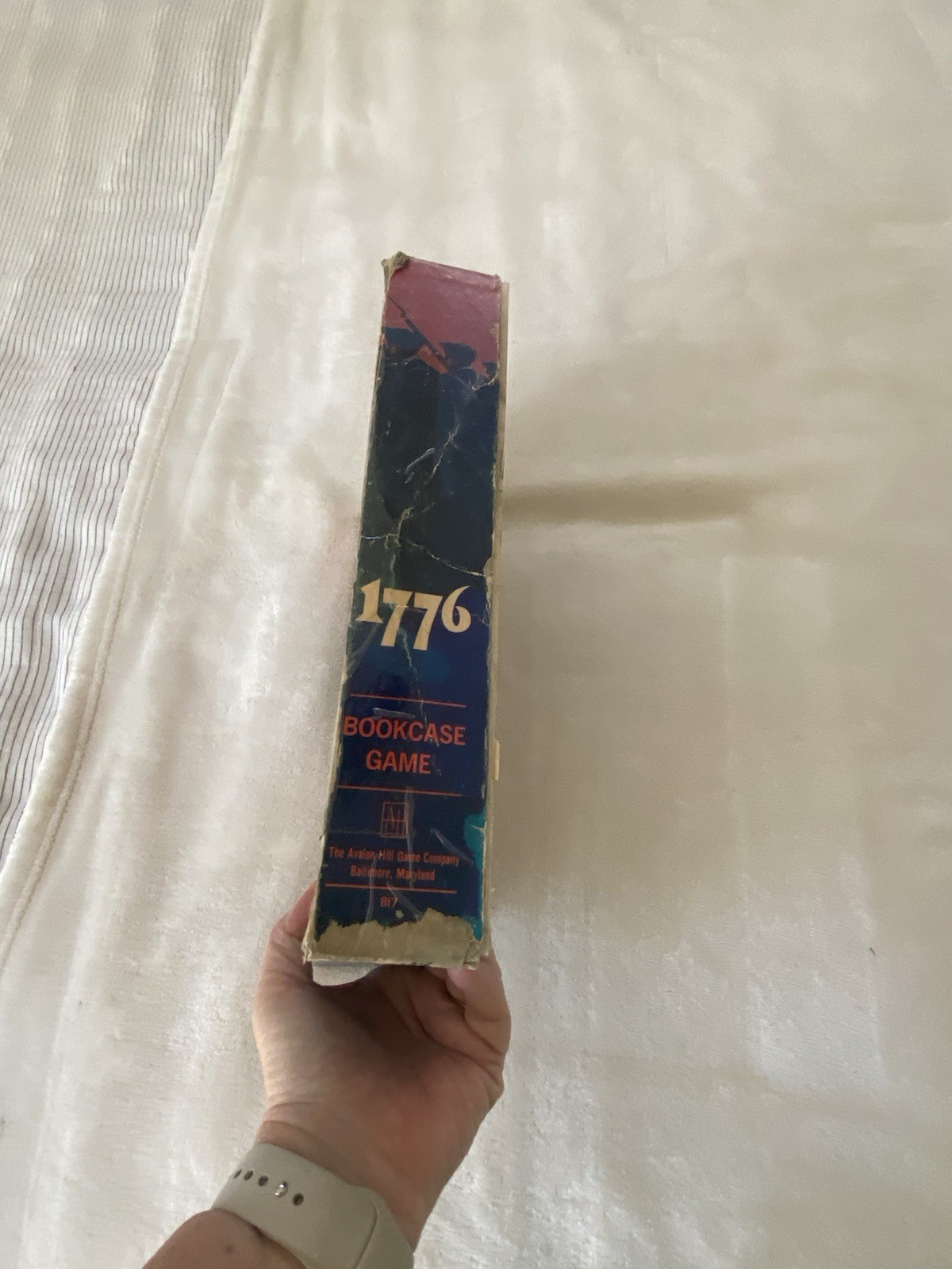 Vintage 1776 Board Game by Avalon Hill Bookshelf Game 1974 Complete