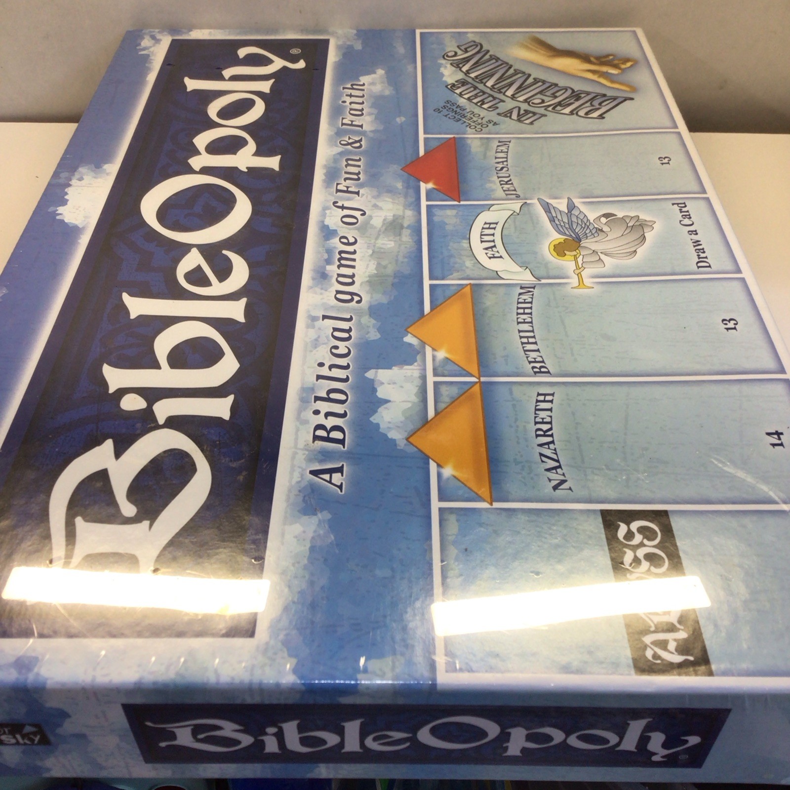 Late for the Sky BibleOpoly Biblical Board Game 2-6 Players One Hour Version