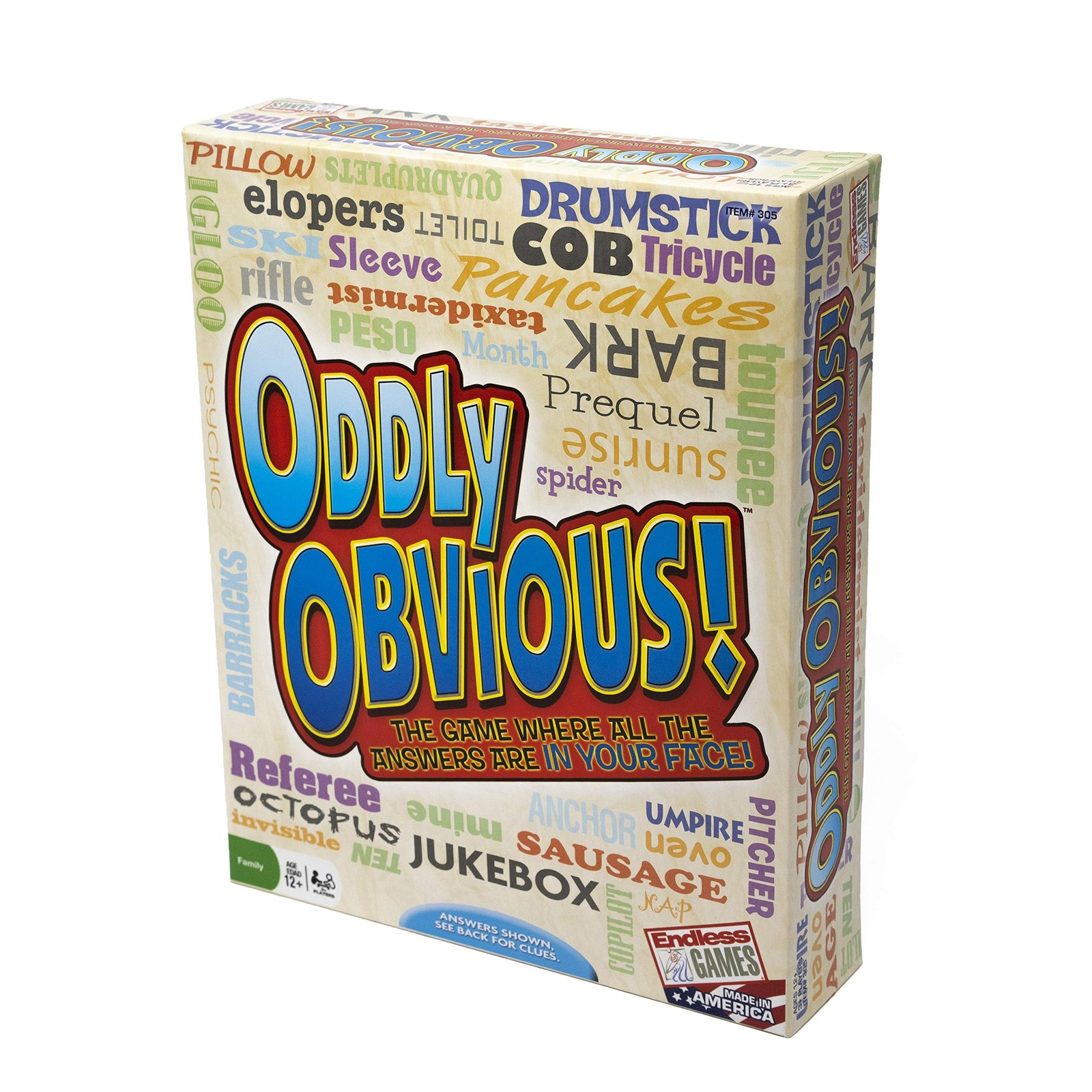 Oddly Obvious! Card Game – Party Game Where The Answers are in Your