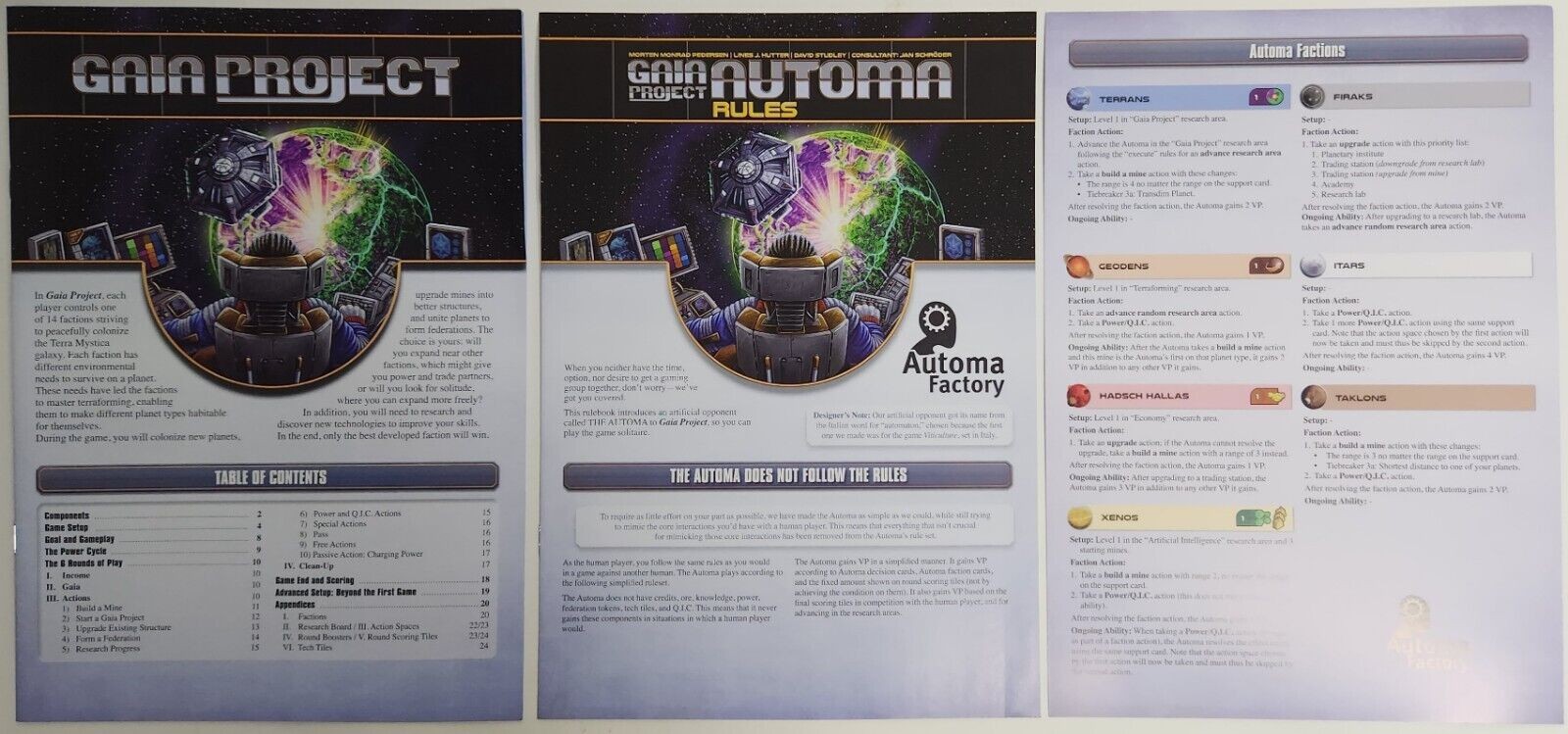 Gaia Project boardgame by Capstone Games SEALED