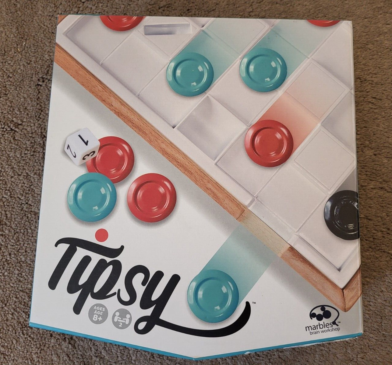TIPSY 3D Gravity Board Game by Marbles Brain Workshop NEW