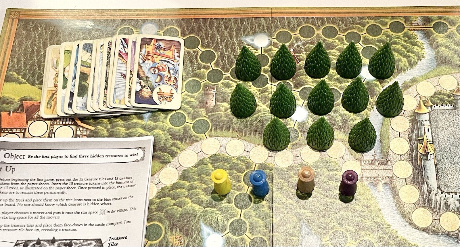 Enchanted Forest By Ravensburger Vintage 1982 Board Game.