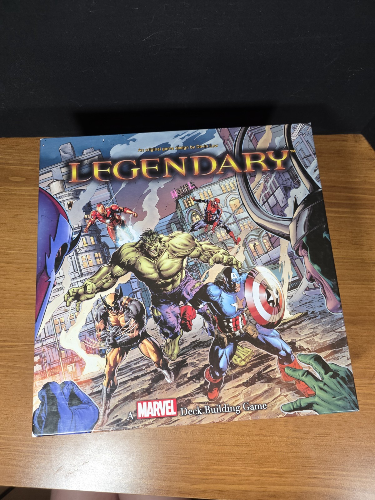Legendary: A Marvel Deck Building Card Game, Played Once Upper Deck