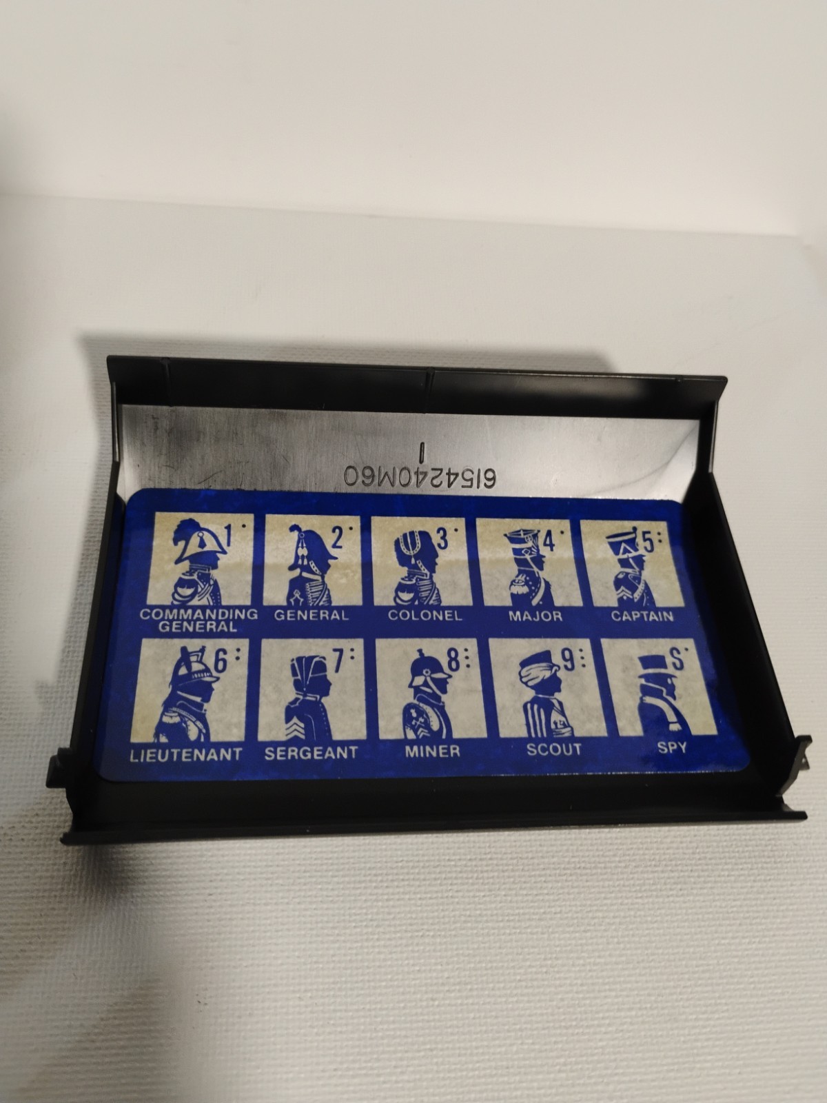 Vintage Milton Bradley Electronic Stratego 19 Game Pieces And 1 Cover