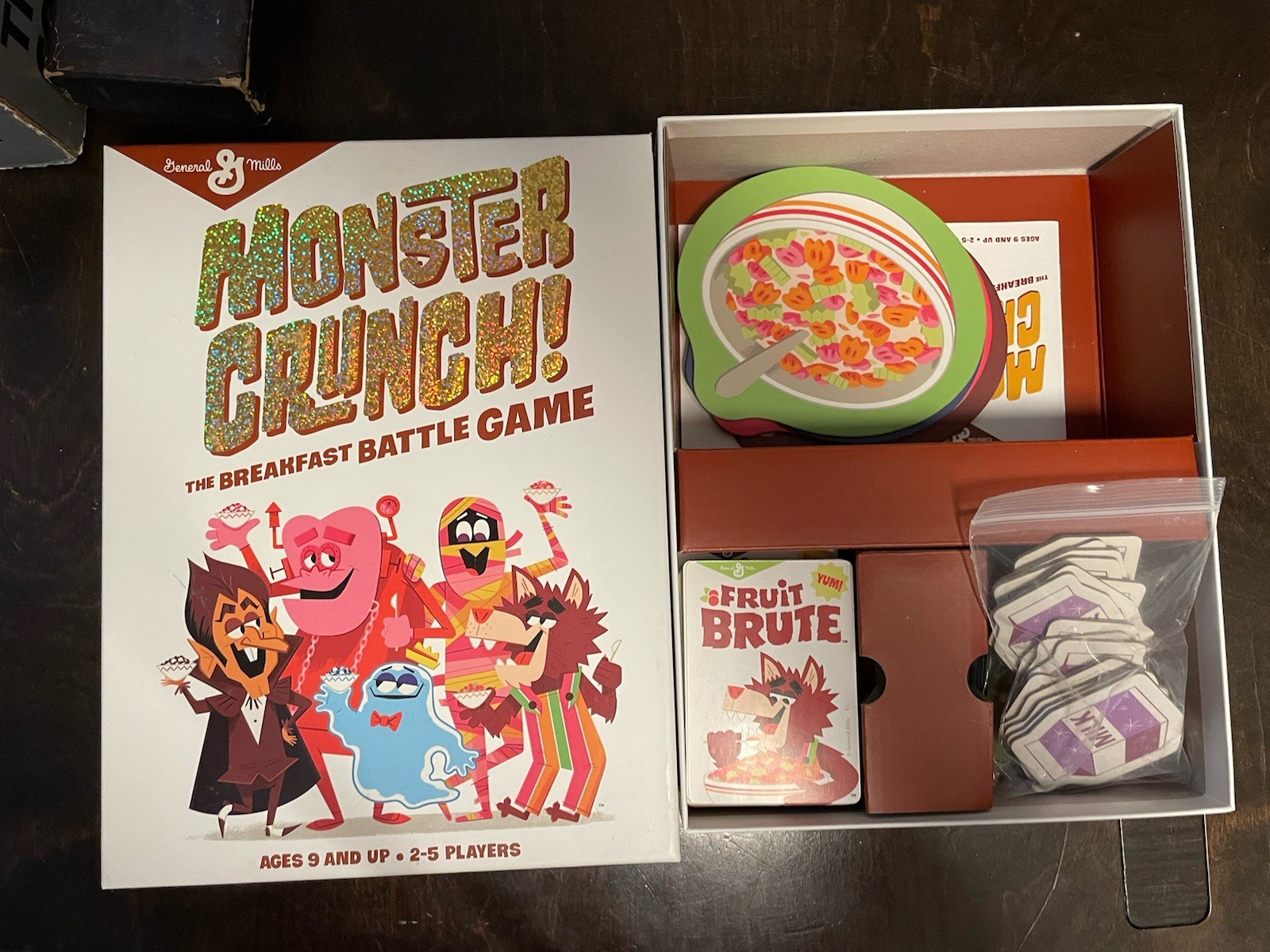 2018 MONSTER CRUNCH-THE BREAKFAST BATTLE GAME Chocula Boo-Berry Frankenberry GM