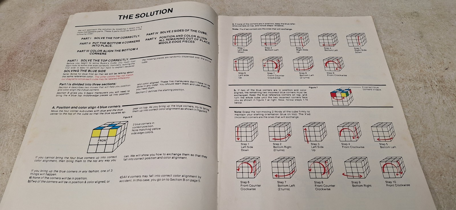 Vintage Rubik’s Cube The Ideal Instruction & Solution Magazine 1981