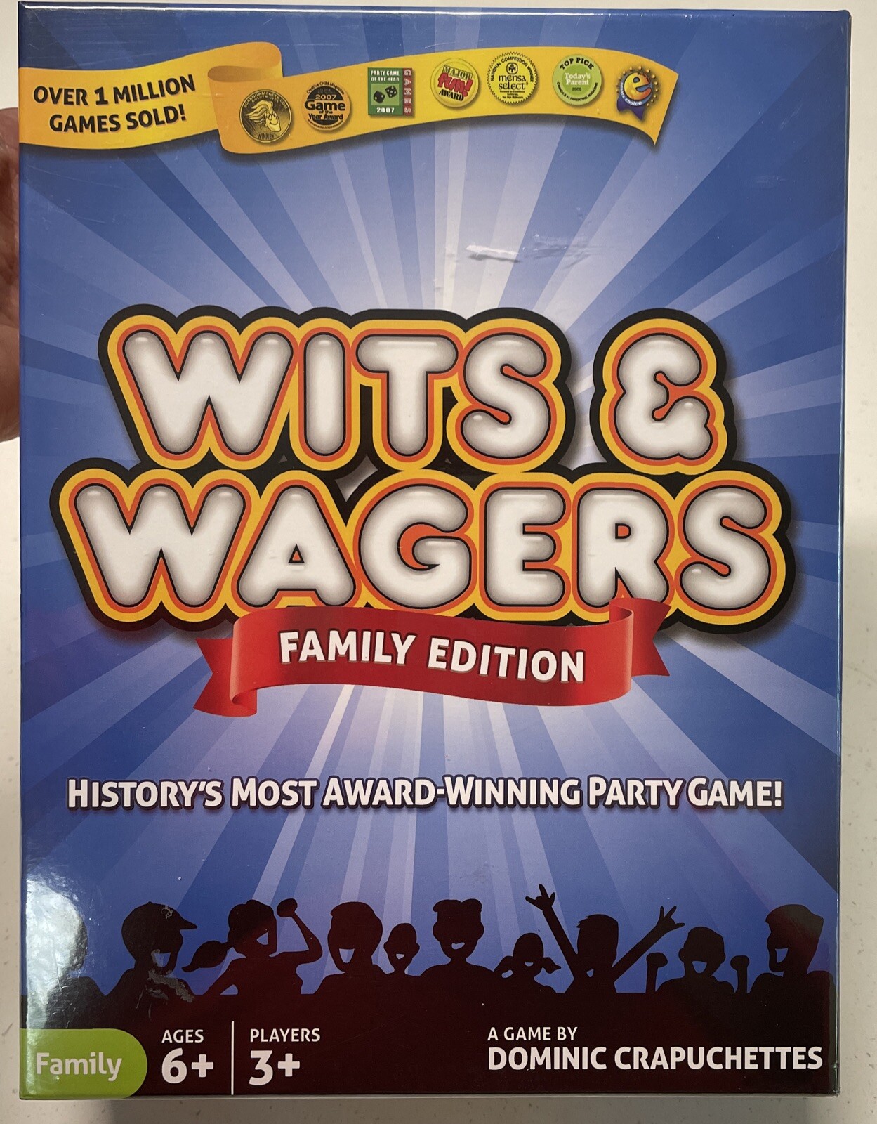 North Star Games Wits & Wagers Family Edition – Kid Friendly Party Game Sealed