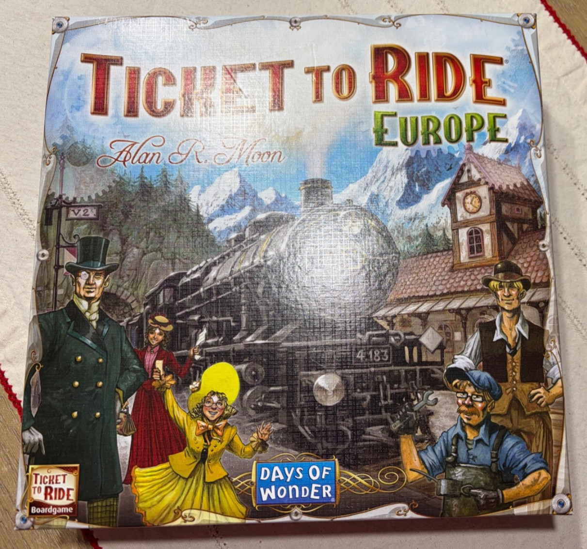 Days of Wonder Ticket to Ride Europe Board Game Mint condition