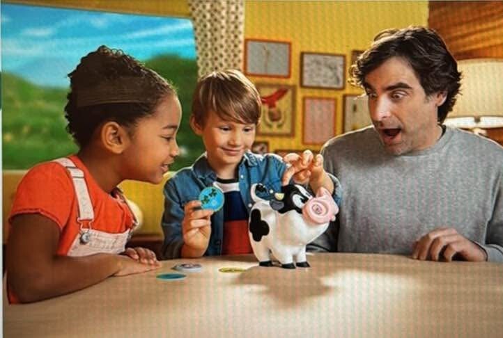 Goliath Moo Moo Achoo Game Funny Sneezing Cow Action Game for Kids Ages 4+