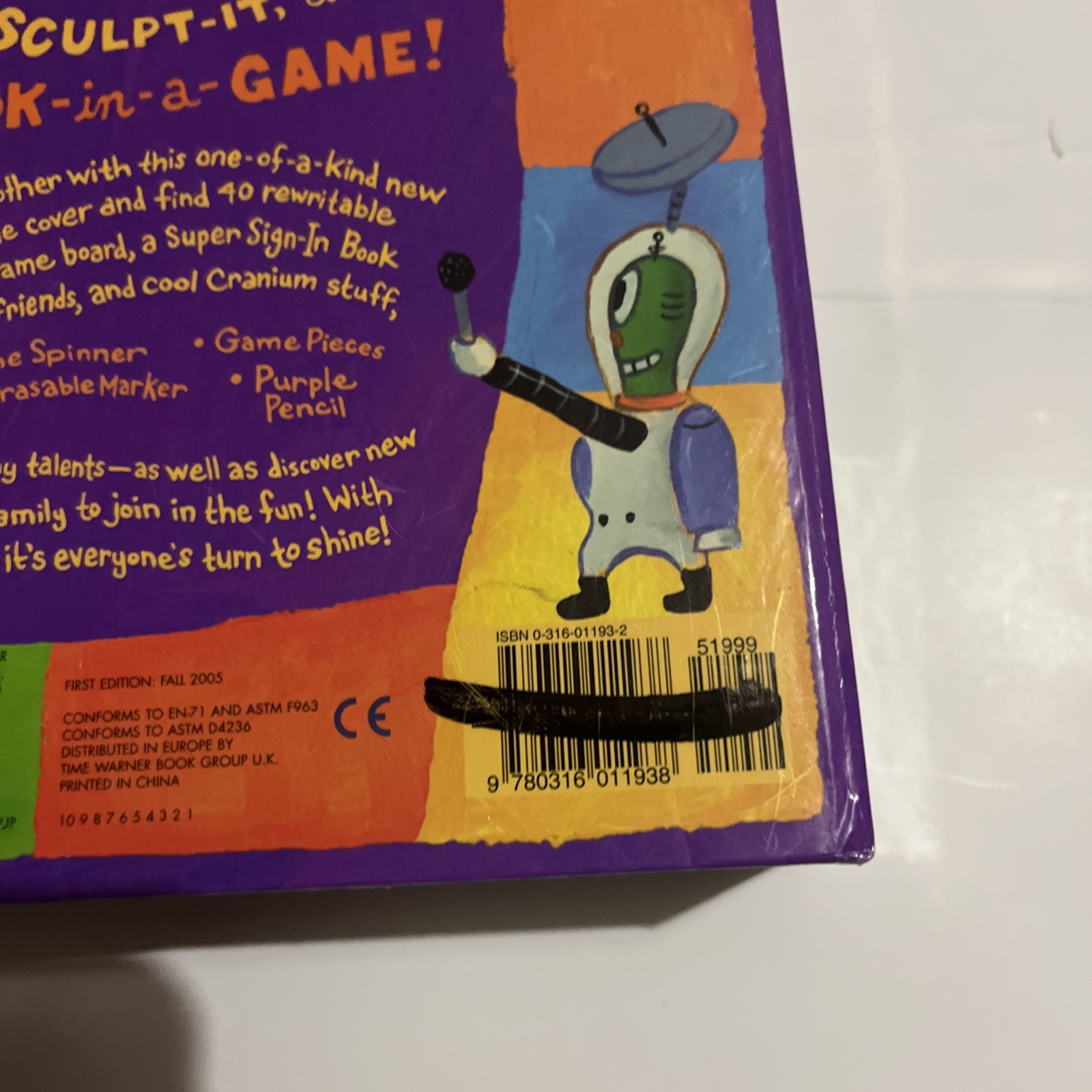 Cranium Big Book of Outrageous Fun!The Write-It Draw-It Sculpt-It Game in a Book