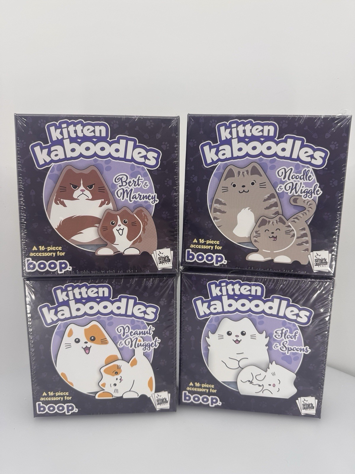 Boop Kitten Kaboodle All 4 Packs Alternative Cats and Kittens for All Boop Games