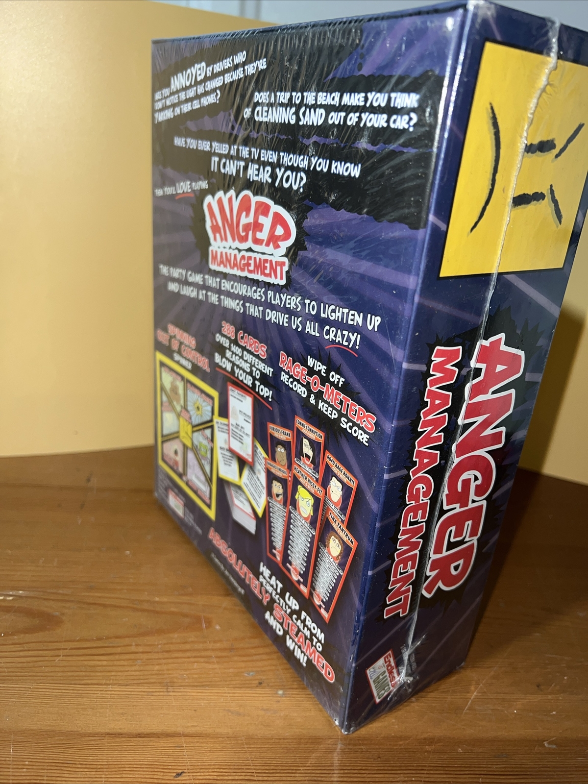 Anger Management The Game! What’s Your Problem? Party Game NIB COMPLETE 100%;
