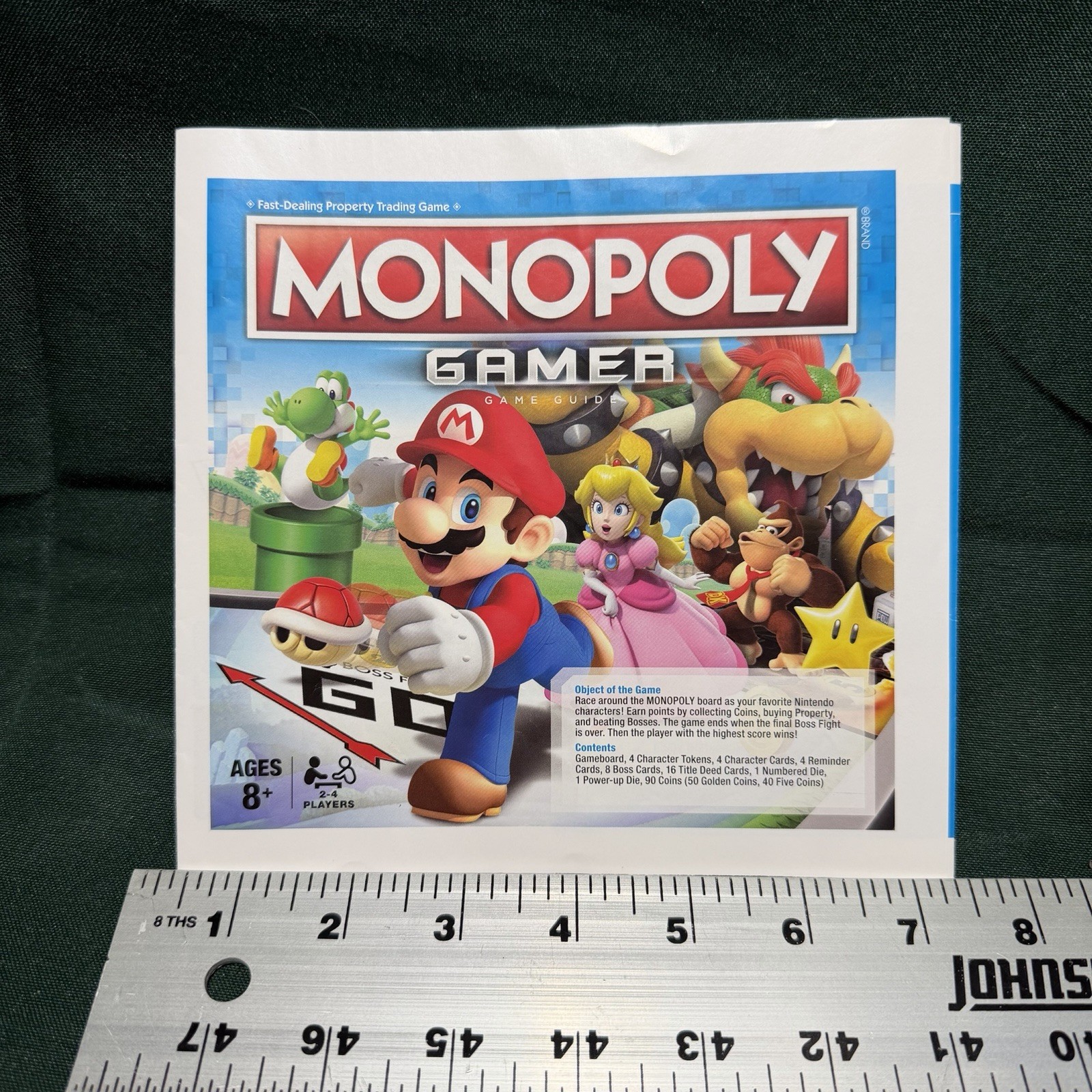 Monopoly Gamer Super Mario Brothers – Nintendo – Complete – Ships Free – Bowser