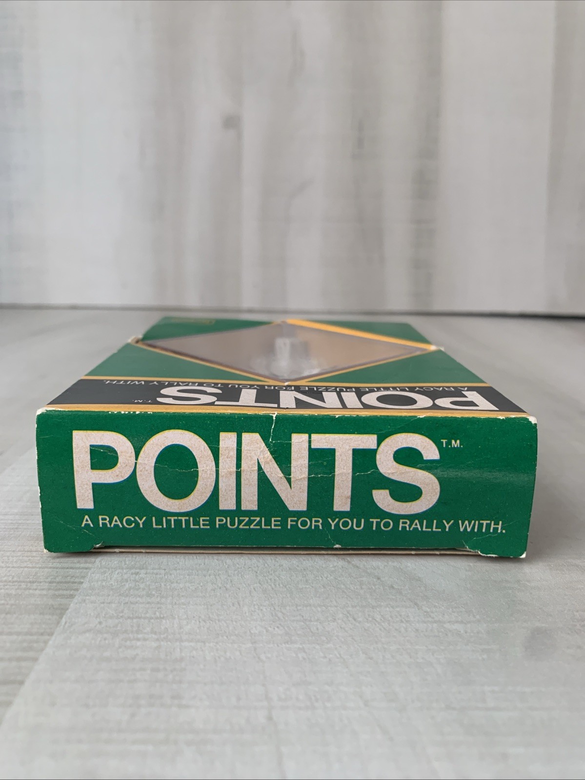 Vintage Brain Teaser Game POINTS Dice Reiss NOS 1974