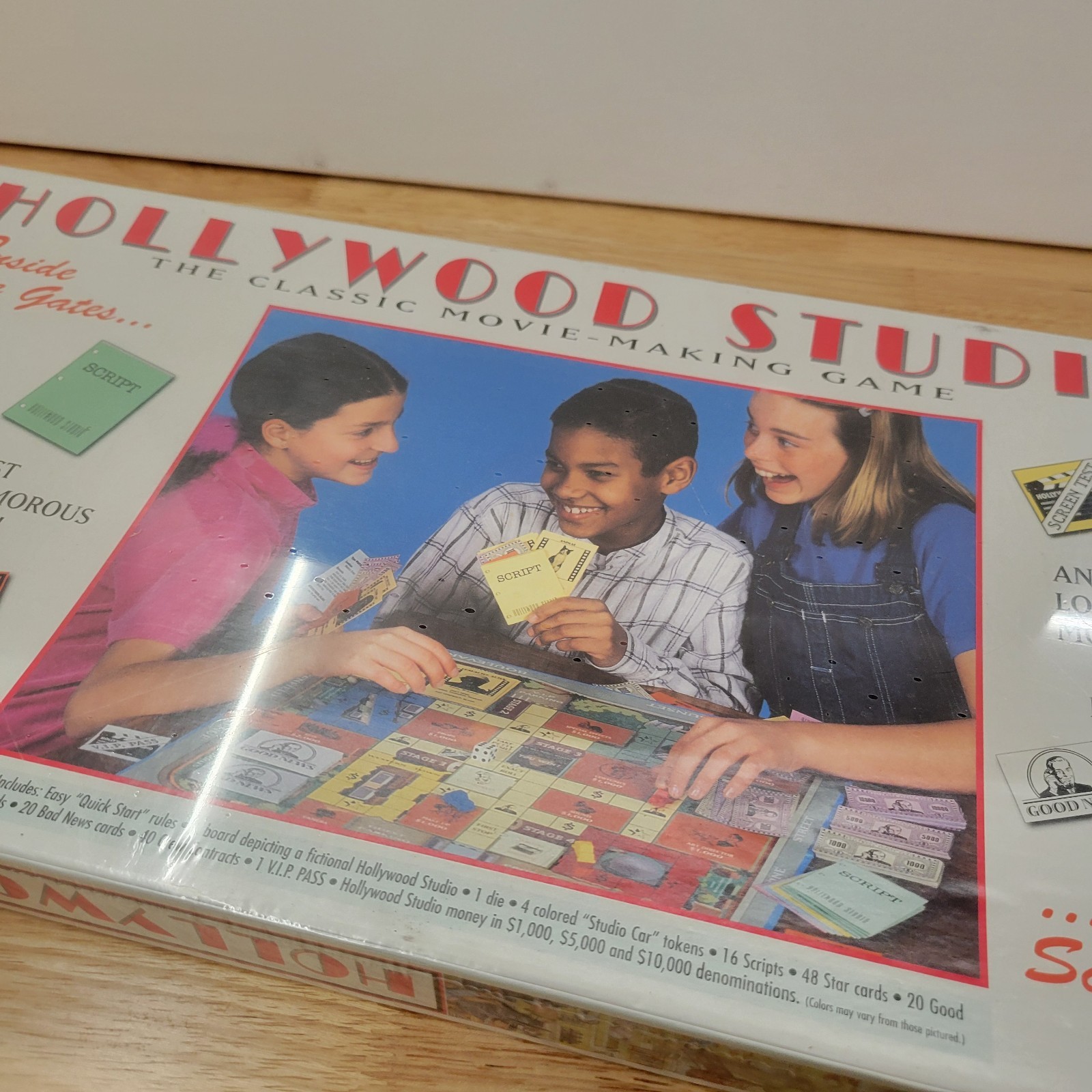 SEALED Hollywood Studio Board Game 1997 Classic Movie Making NEW