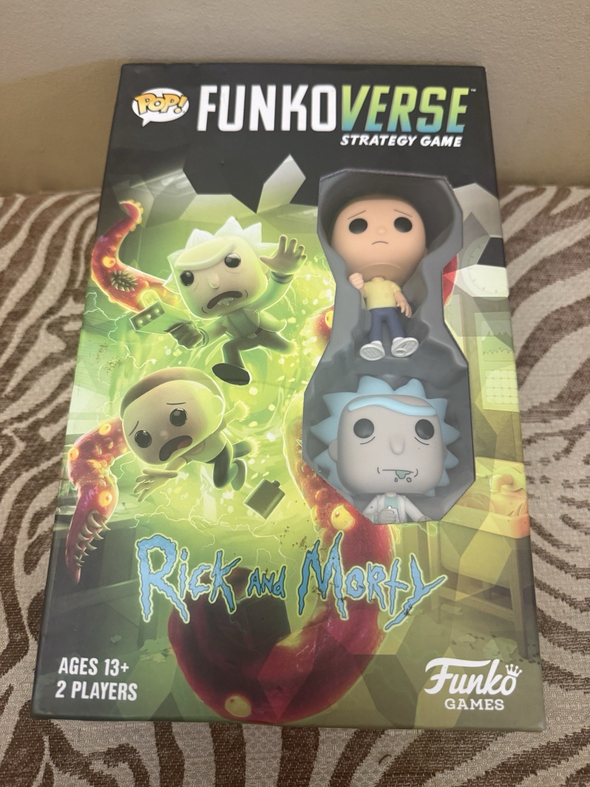 NEW 2-Pack Funko Pop! Funkoverse RICK and MORTY 100 Expandalone Strategy Game