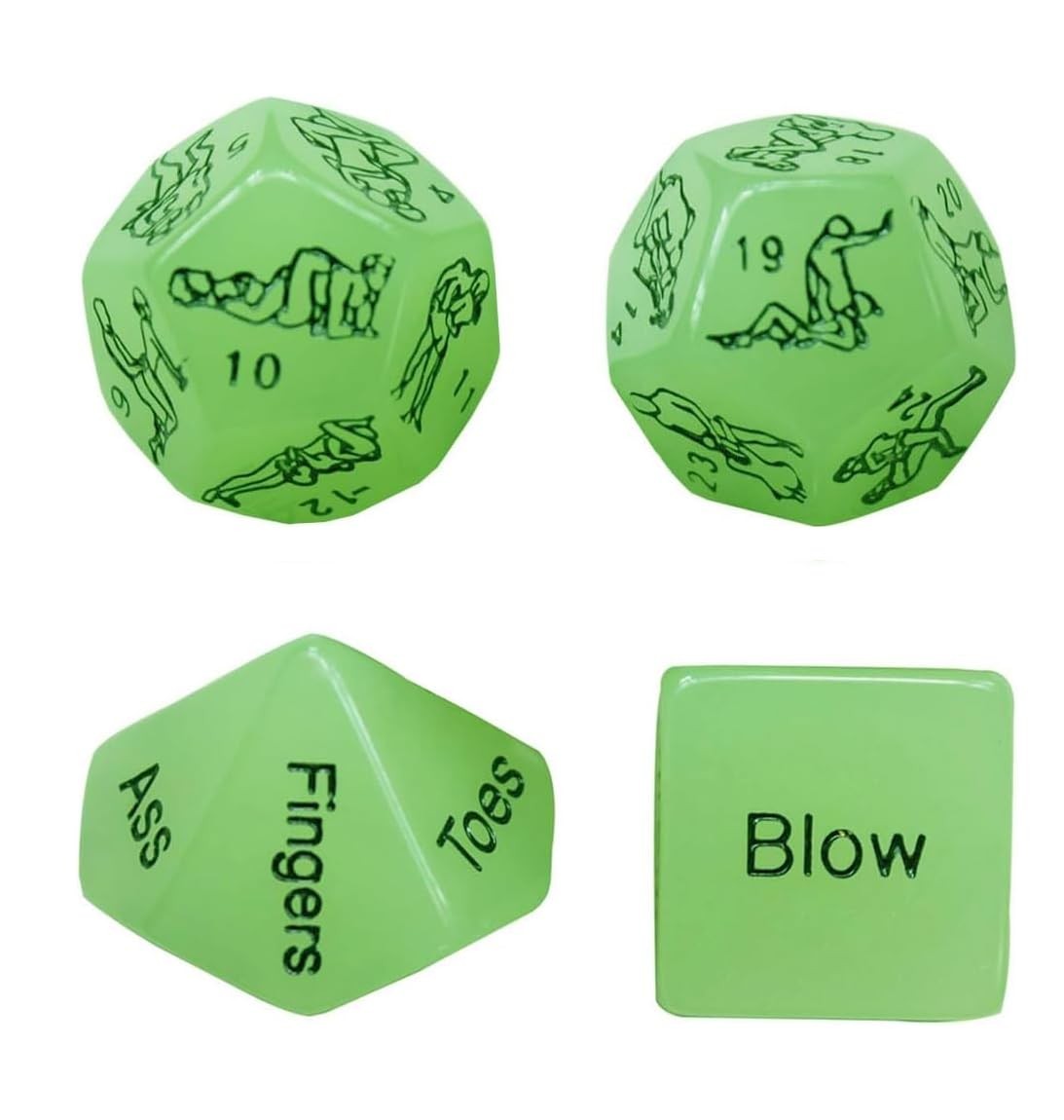 Sex Dice for Adults Couples Glowing Sex Dice Games Fun Dices for Couple Lover…