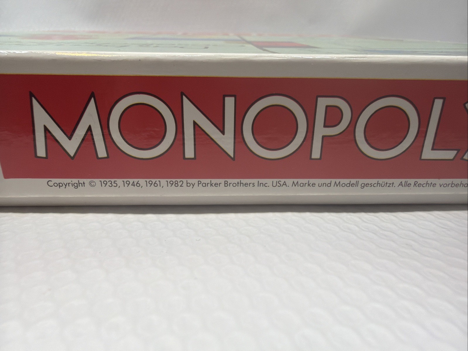 Vintage MONOPOLY Board Game German Version Square Box With Classic Top Unopened