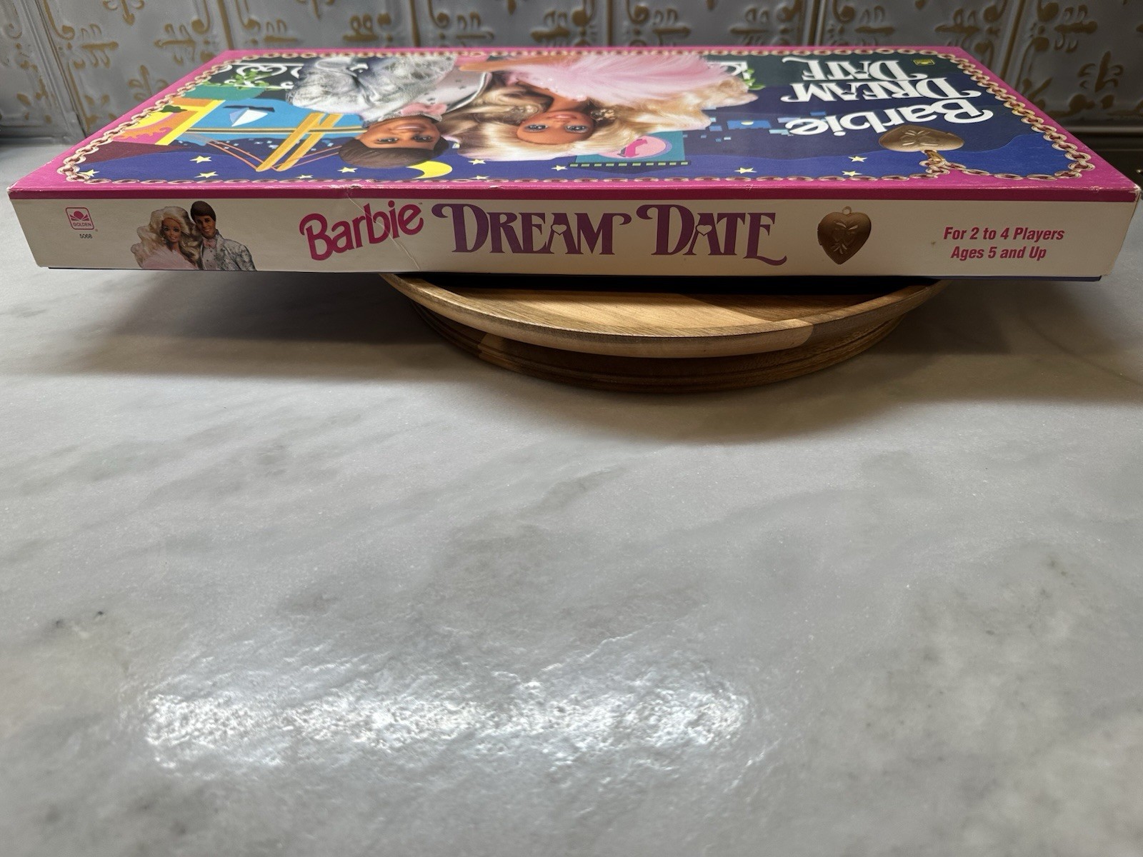 Vintage 1992 Barbie Dream Date Board Game By Golden 2-4 Players Ages 5 And Up