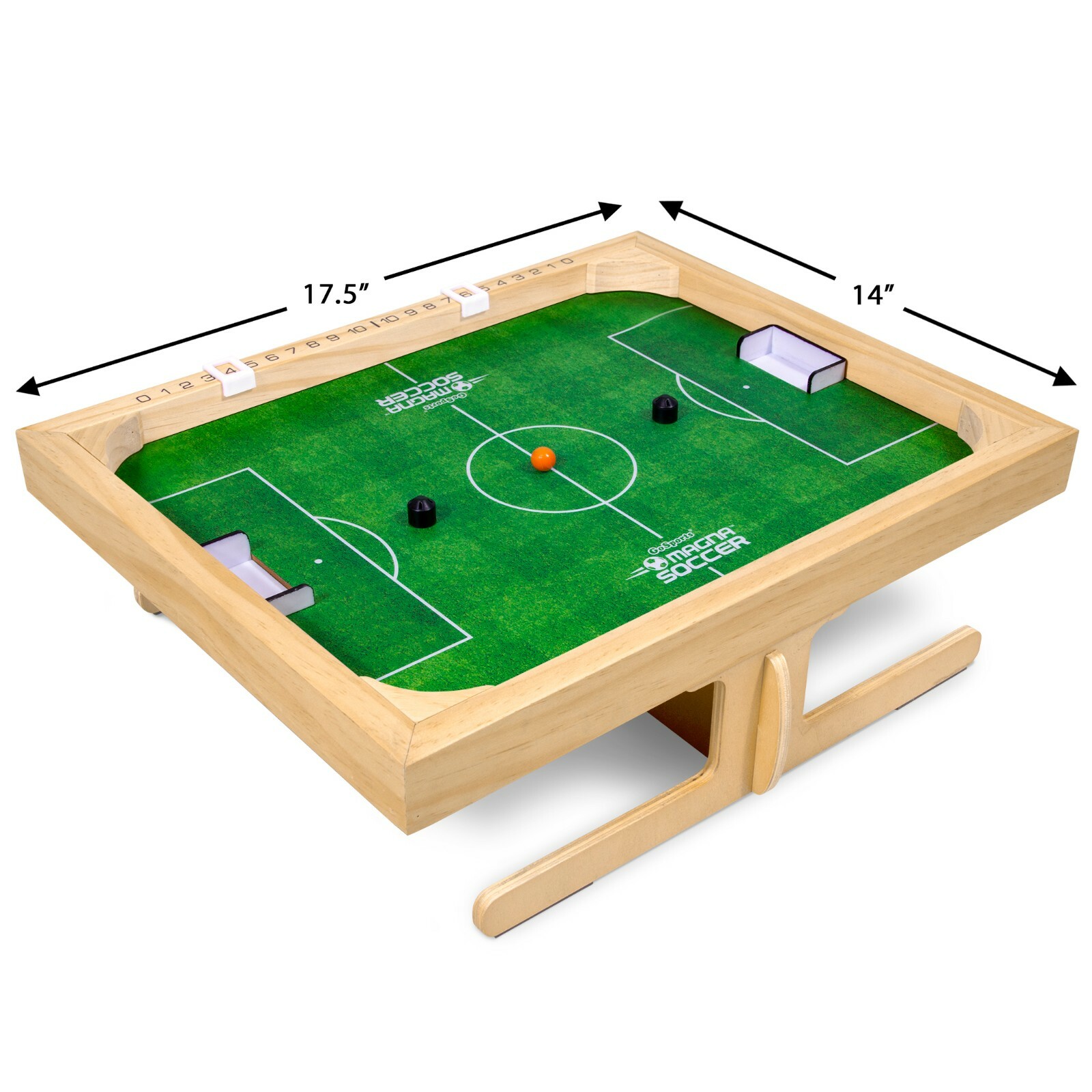 GoSports Magna Soccer Tabletop Board Game | Fast-Paced Magnet Game All Ages
