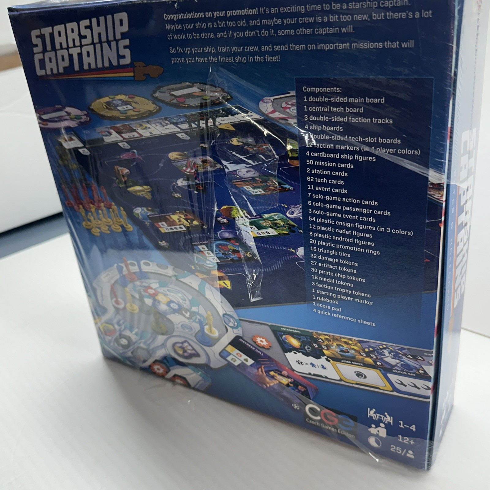 Starship Captains Board Game – Czech Games Edition CGE (English) – New & Sealed
