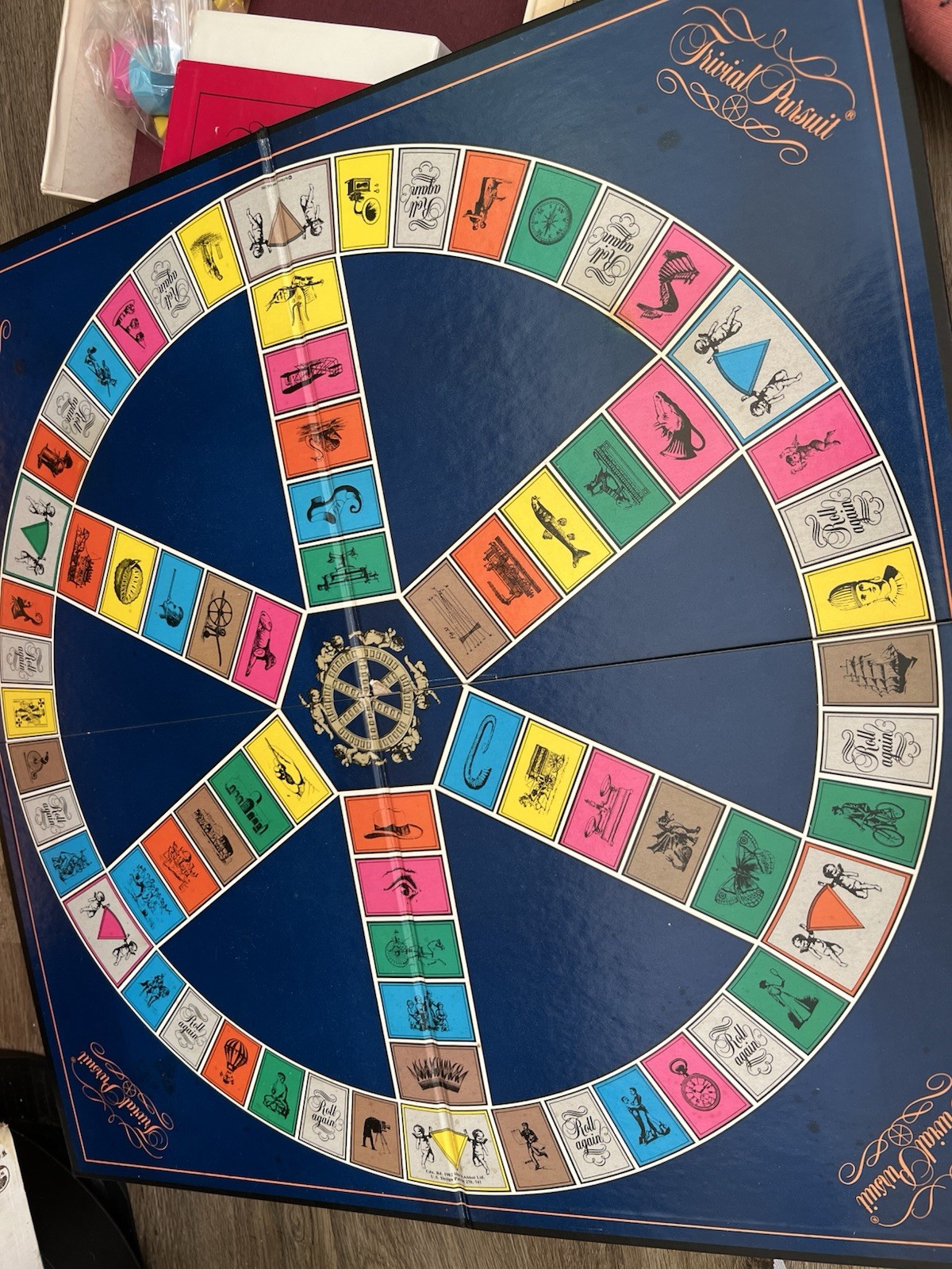 Classic Board Games Bundle 7 Lot Vintage Monopoly Trivial Pursuit Jenga Taboo