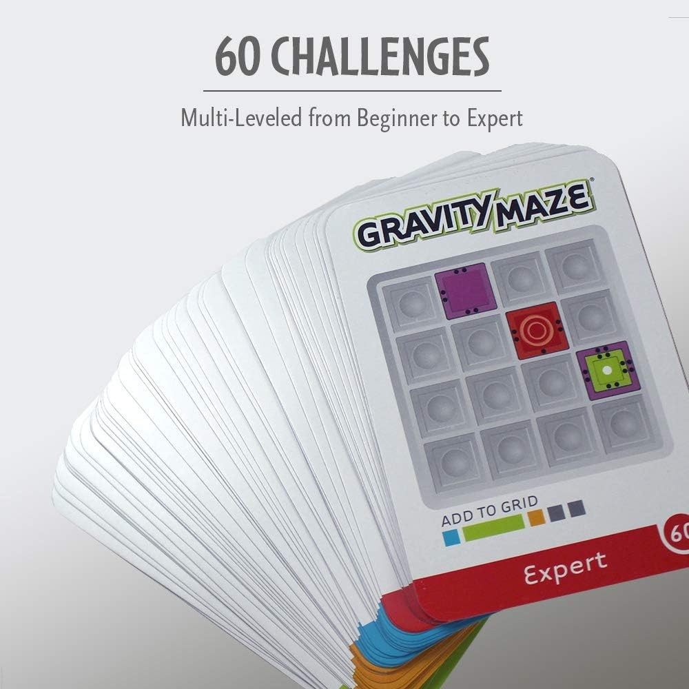 ThinkFun Gravity Maze Falling Marble Challenge Logic Brain Game and STEM Toys fo