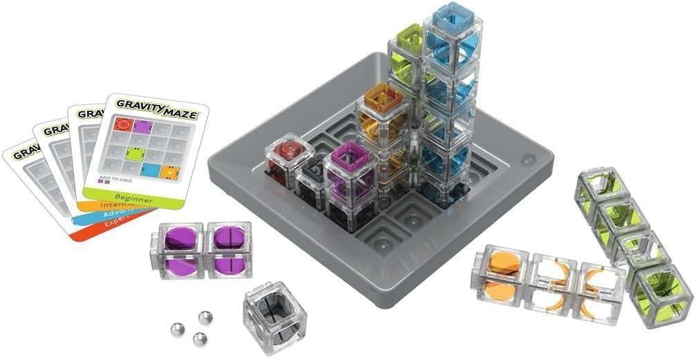 ThinkFun Gravity Maze Falling Marble Challenge Logic Brain Game and STEM Toys fo