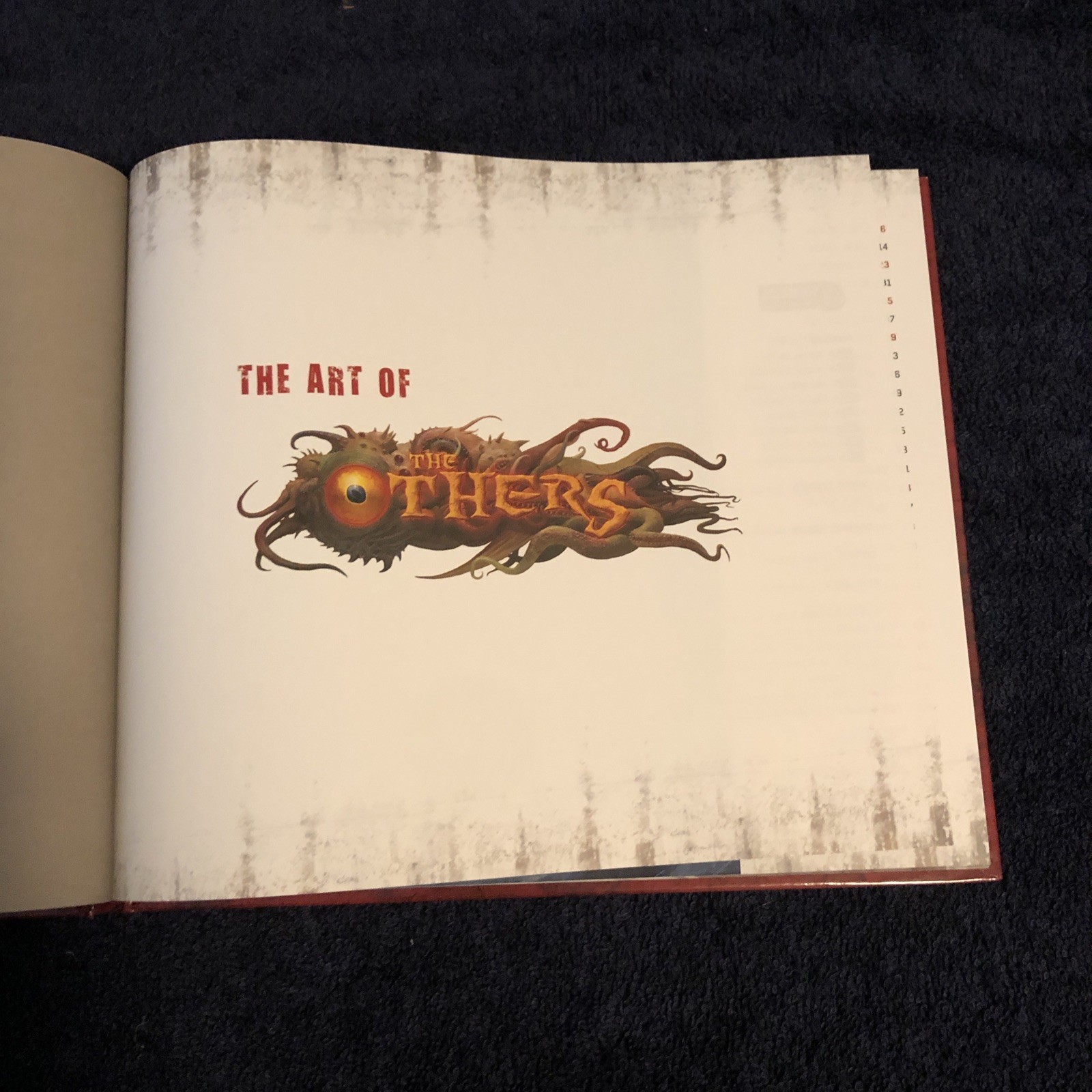 The Others 7 Sins Art Book Lore Board Game CMoN Gothic Horror