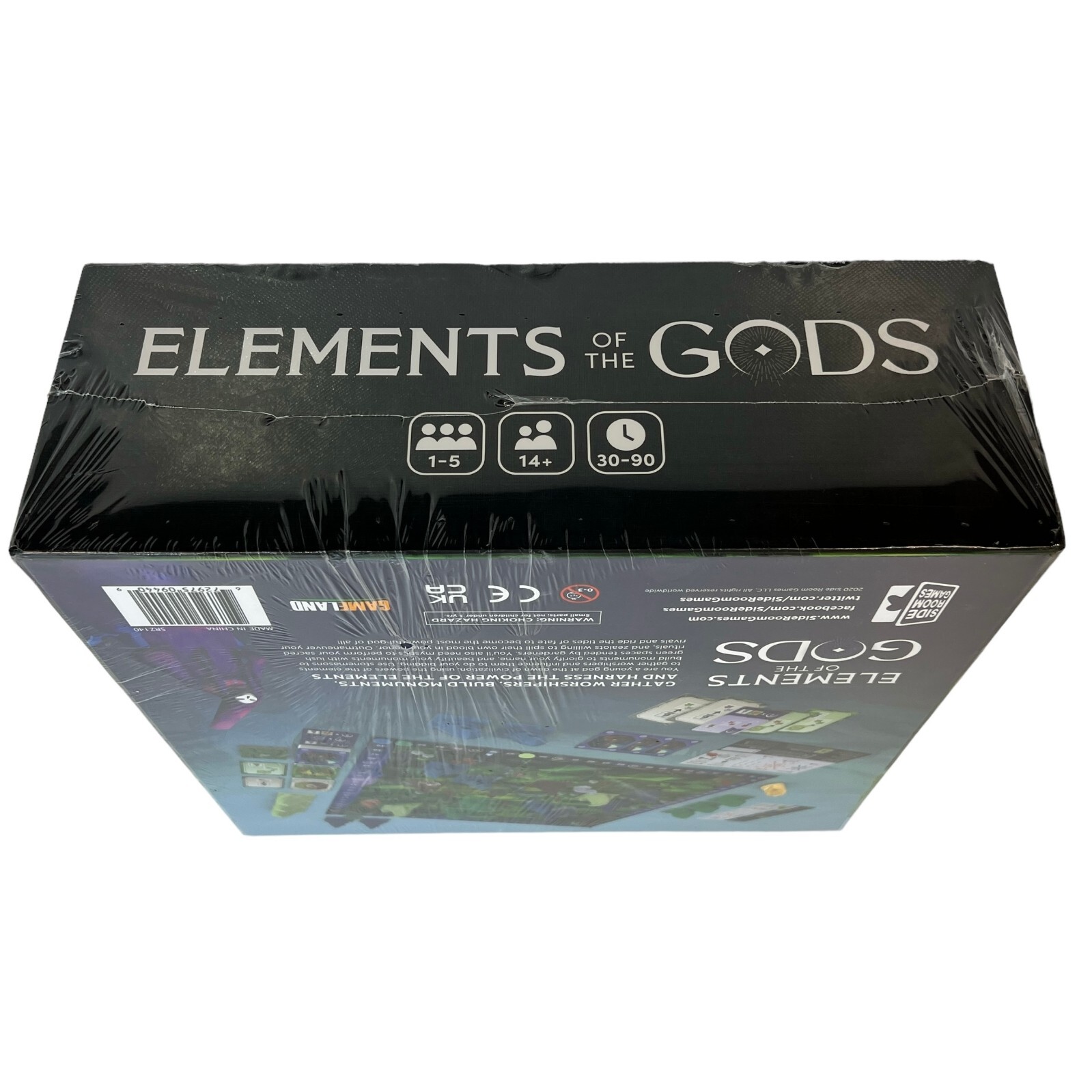Elements Of The Gods Board Game By Side Room Games Jay Vowles NEW