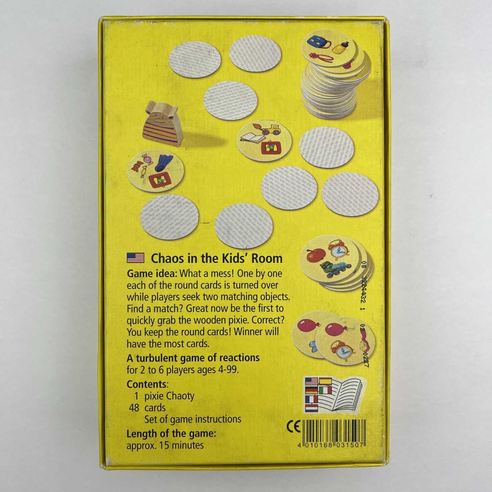 HABA Chaos in the Kids’ Room 2006 Children’s Tile Matching Game Germany COMPLETE