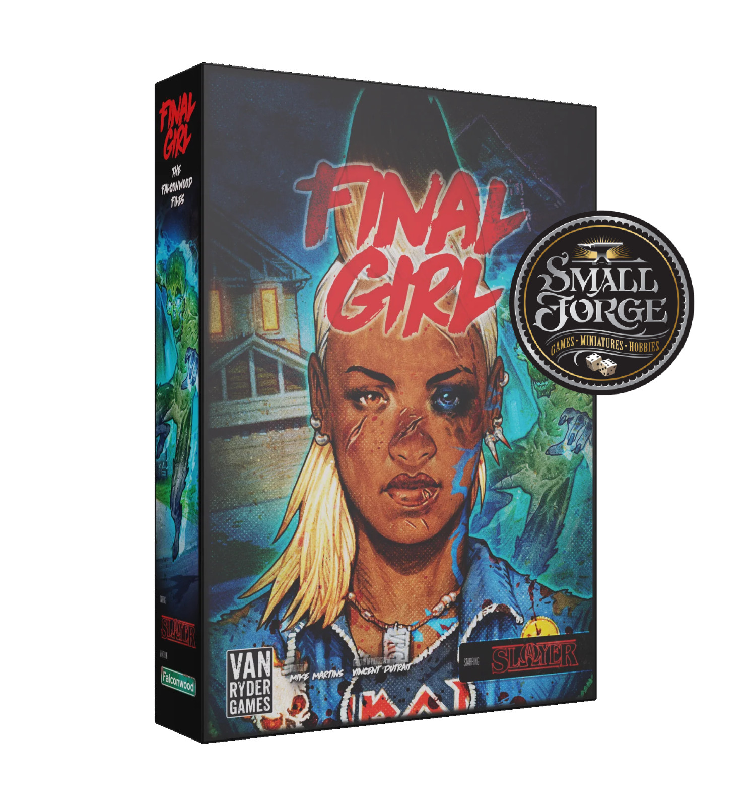 Final Girl: The Falconwood Files & Core Box. FG013 & FG000. Single Player Game