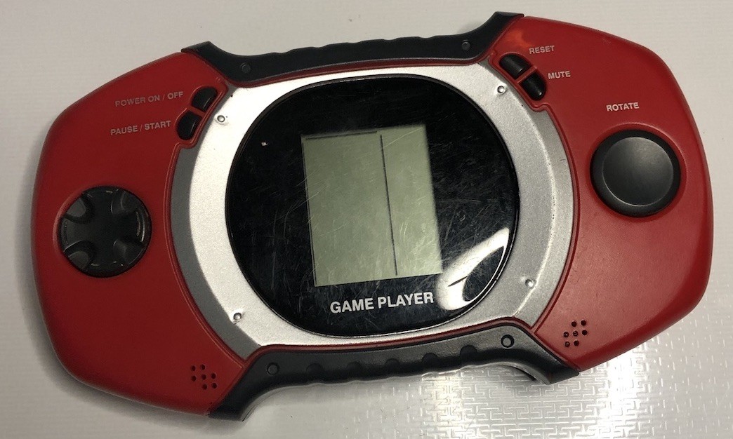 T28 Game Player Vintage Handheld 11 Games Multi-Level 15 Speeds Per Game. WORKS!