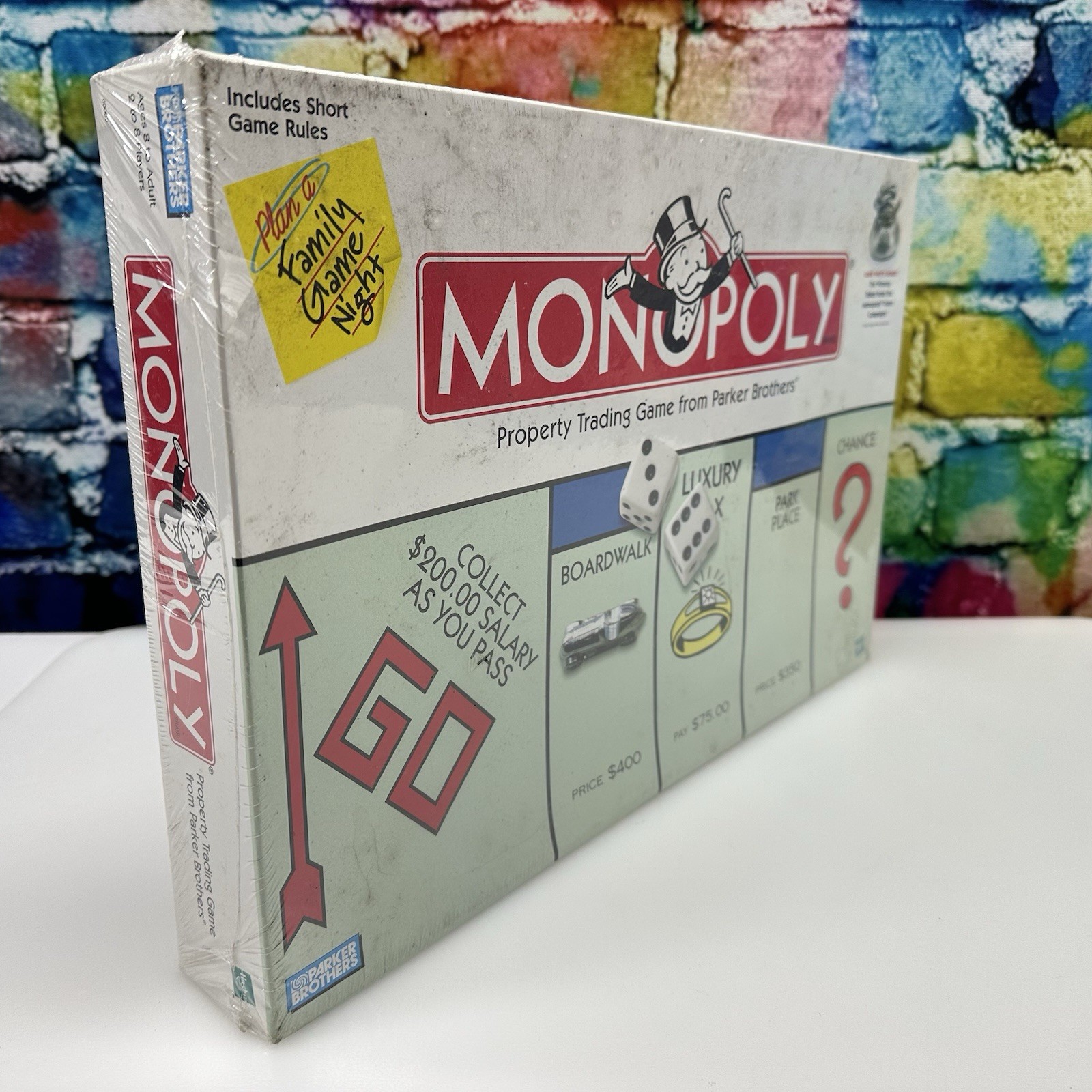 MONOPOLY Property Trading Game Ages 8-Adult Vintage 1999 Family Fun Sealed NEW!