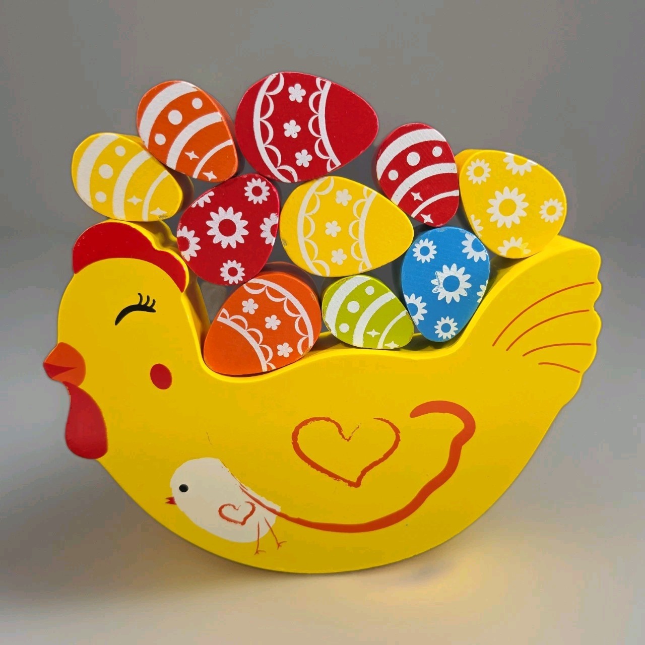 Balancing Hen Game Hearth Song Family Strategy Wood 2014
