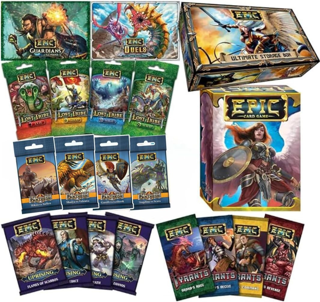 , Epic Card Game Bundle: Base Set, Guardians of Gowana, Duels Boxed Sets Plus 4