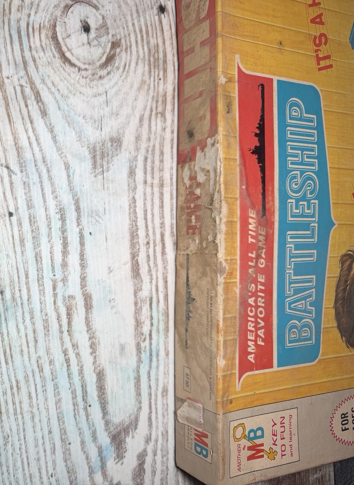 💥BATTLESHIP Board Game 1967 Milton Bradley Complete in Box Vintage Original💥