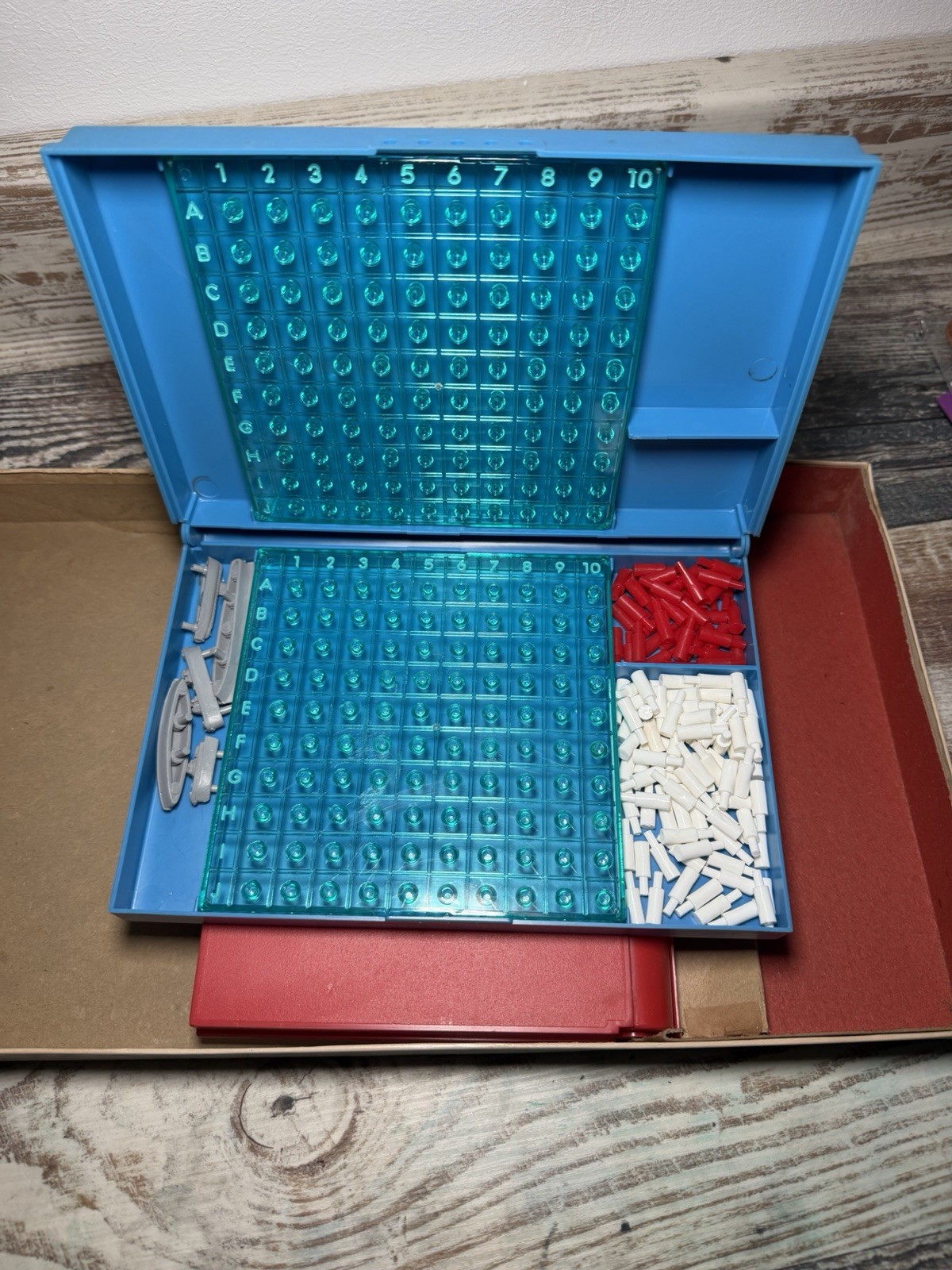 💥BATTLESHIP Board Game 1967 Milton Bradley Complete in Box Vintage Original💥