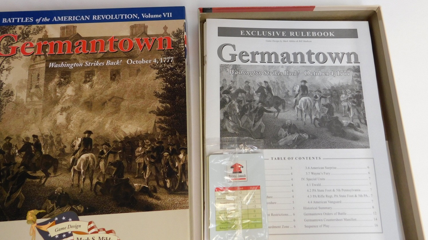 Germantown Battles American Revolution Series Volume V GMT NoRepl counters