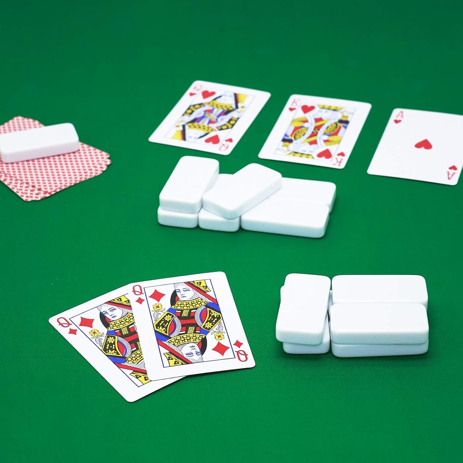 Mahjong Table Cover Anti Slip Noise Reduction Mat for Mahjong Game Table