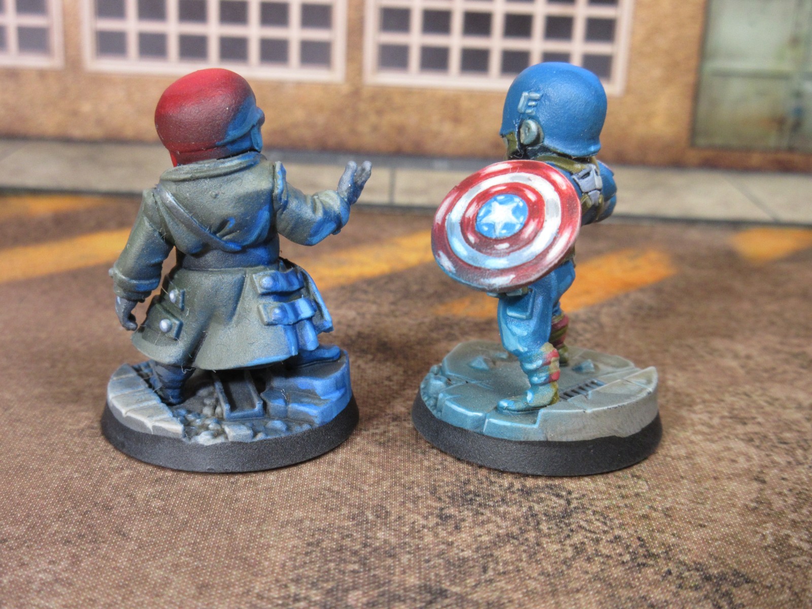 PAINTED Marvel United Core Set CMON 2020 All Parts Avengers Captain America Hulk