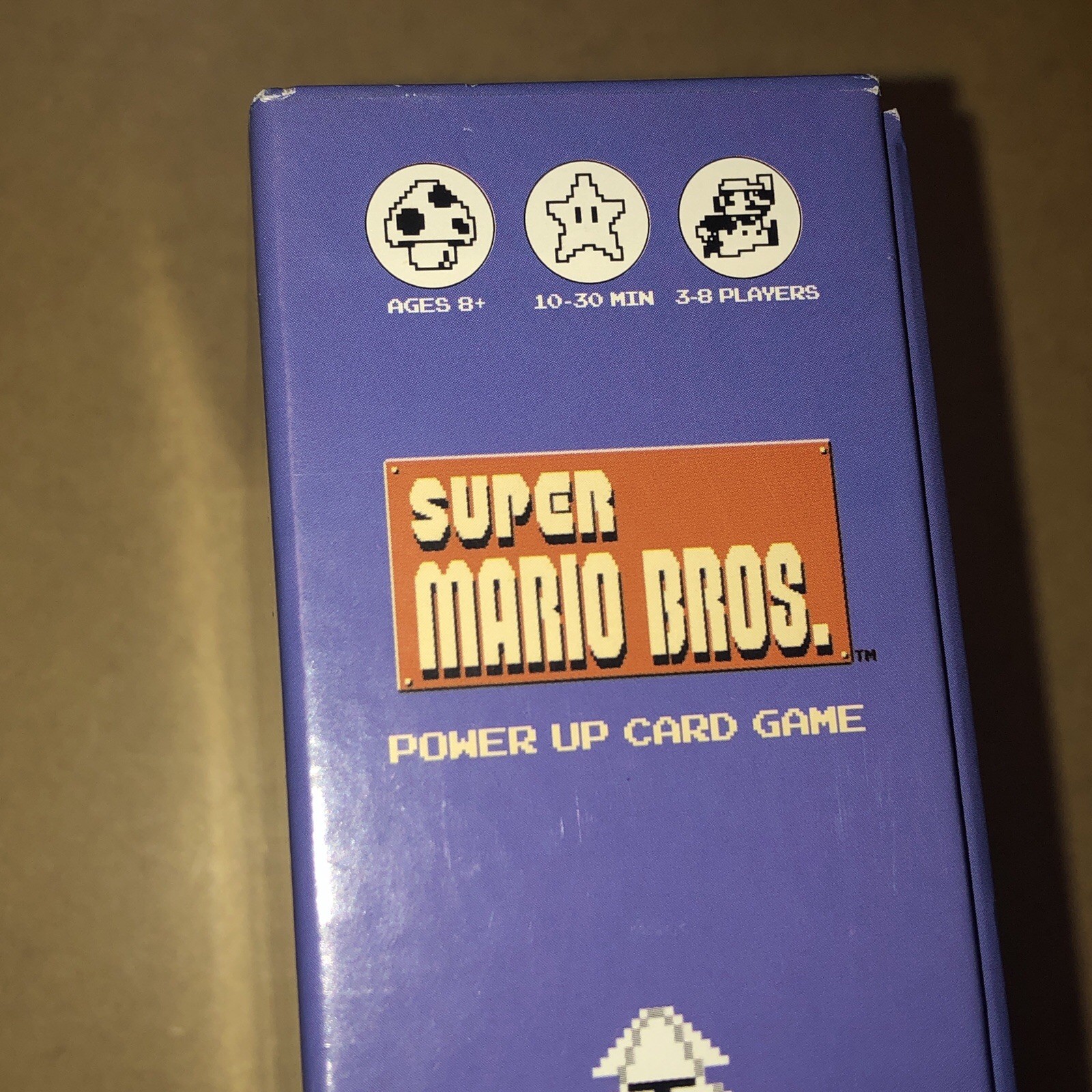 Super Mario Bros Power Up Card Game – Used, 100% Complete (Nintendo, USAopoly)