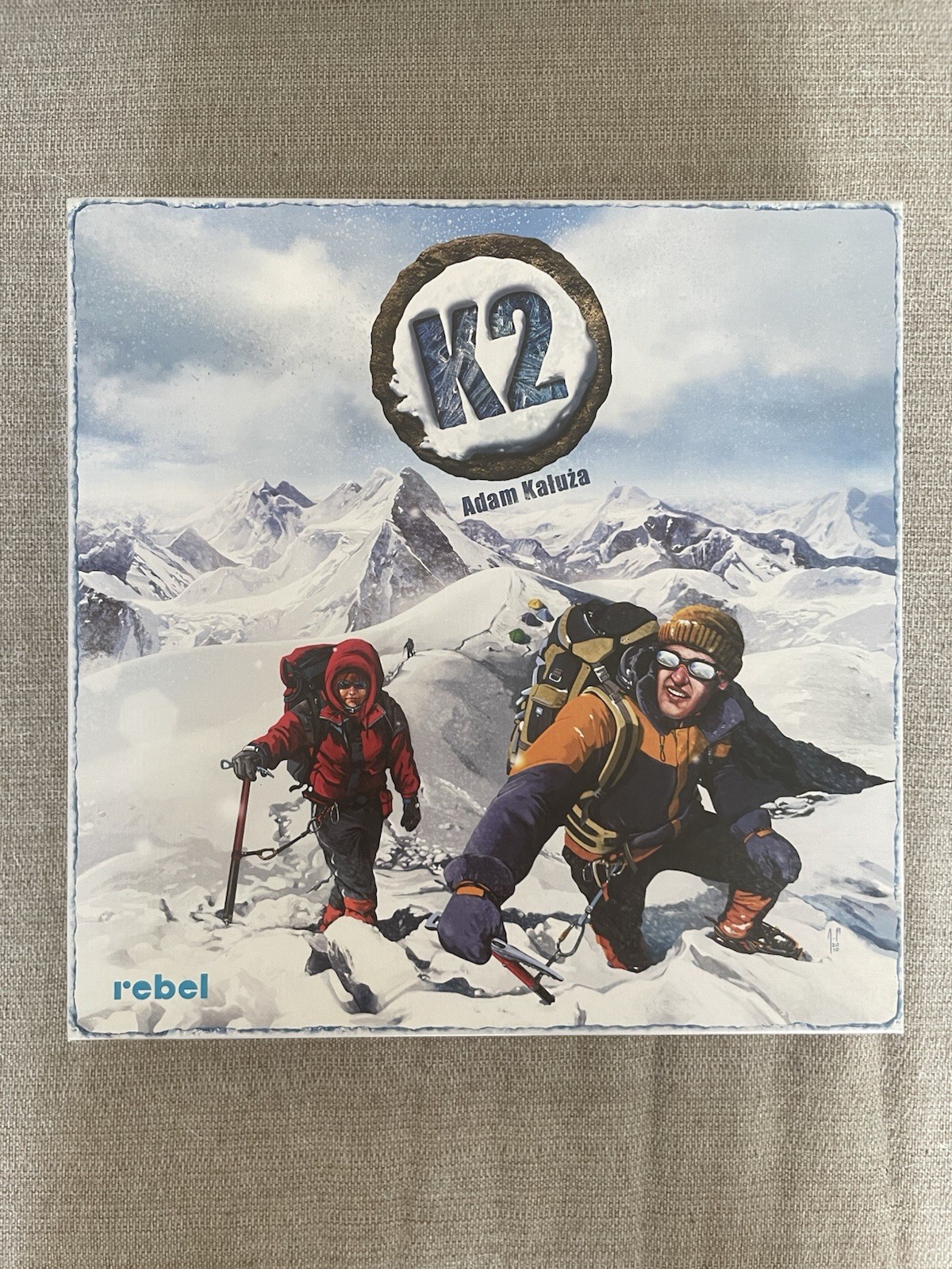 K2 Board Game 5th Edition 2019 Rebel Games English/Polish 100% Complete