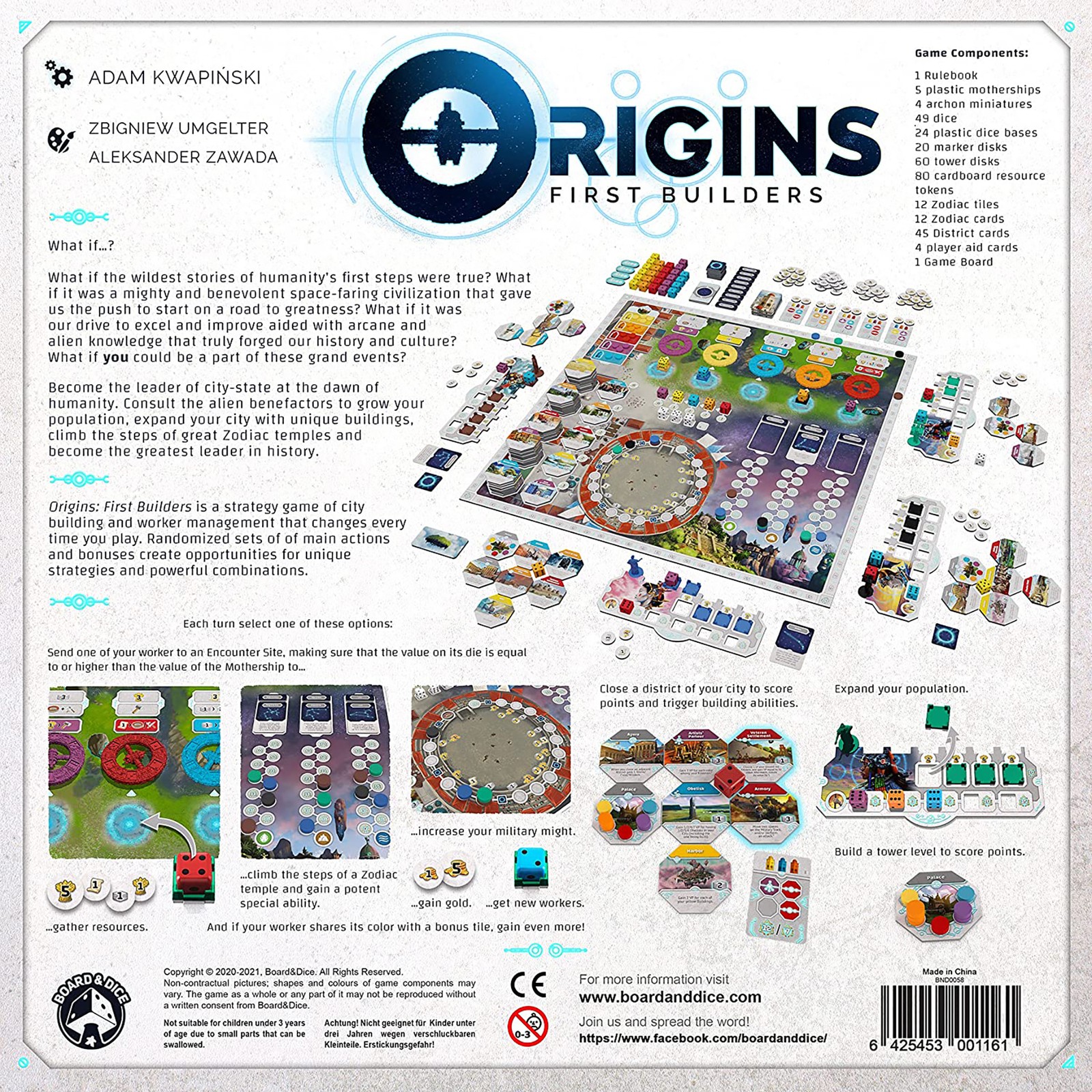 Board and Dice Origins: First Builders, Multi