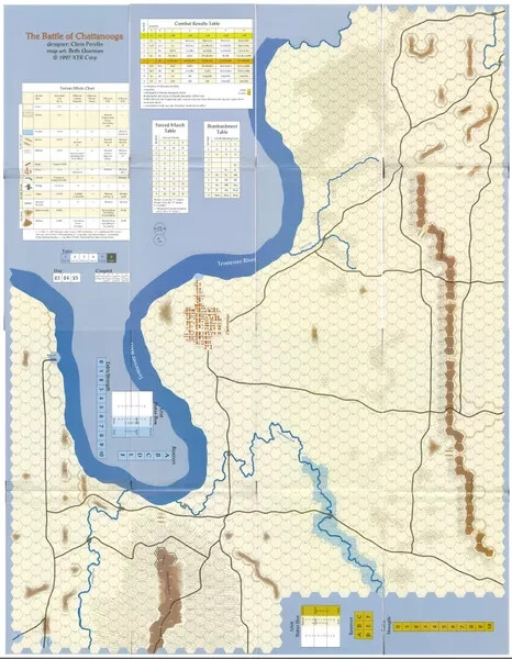 XTR Command Magazine. Chattanooga – Death Knell of the Confederacy. EXCELLENT.