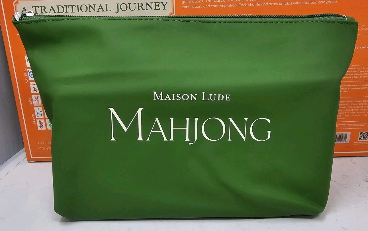 Maison Lude Mahjong Limited Edition 160 Tile Set Premium Mat